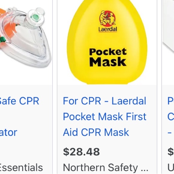 Laerdal Pocket Mask (New) for CPR or BLS - Picture 5 of 5